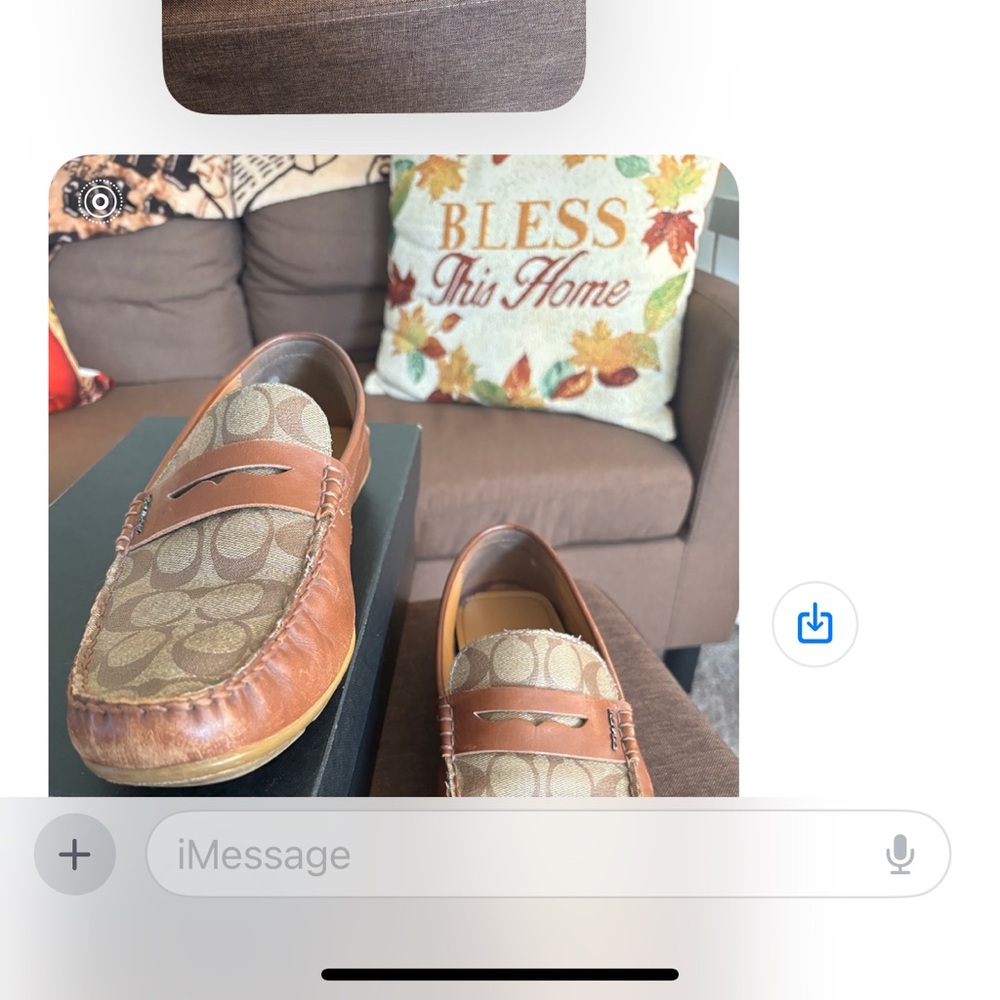 Coach loafers